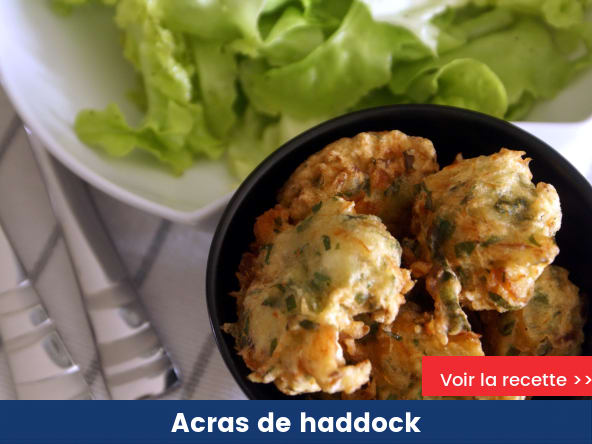 Acras de haddock